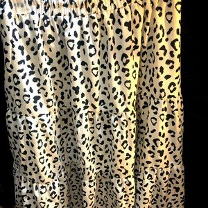 Women’s leopard print skirt